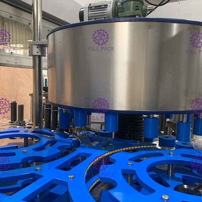 একক লেবেলের জন্য রোটারি প্রকারের স্ব আঠালো স্টিকার বিয়ার গ্লাস বোতল লেবেলিং মেশিন