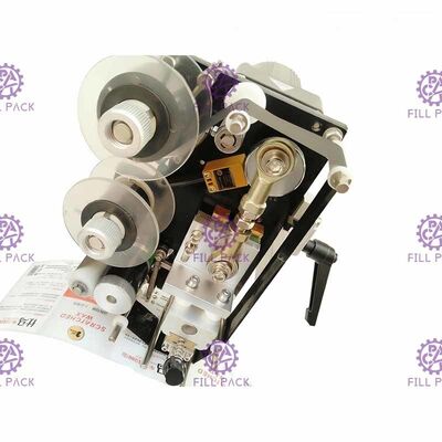 তারিখ কোডিং প্রিন্টারের সাথে স্টিকার লেবেলের জন্য আধা স্বয়ংক্রিয় বোতল লেবেলিং মেশিন