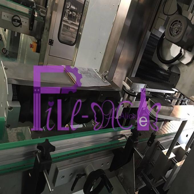 1L পেট বোতল লেবেলিং মেশিন প্যানাসনিক মোটর হাতা আবেদনকারী 400BPM 4