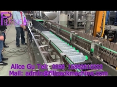 Test machine of Jamaica juice bottle pour sterilization machine