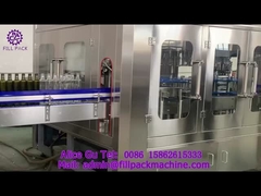 1884 J1 নরম পানীয় কার্বনেটেড পানীয় ফিলিং মেশিন লাইন গ্লাস বোতল ক্রাউন ক্যাপ 1000BPH