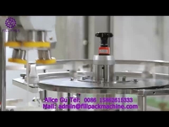 1942 O51 বন্দুকের ক্যাপ বোতলগুলির জন্য 16 স্টেশন স্বয়ংক্রিয় ক্যাপিং এবং স্ক্রুিং সিস্টেম-2