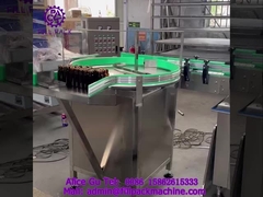 1977 L14 চৌম্বক পাম্প গ্লাস বোতল অ্যালুমিনিয়াম ক্যাপ 1-1 ভরাট এবং সিলিং ইন্টিগ্রেটেড মেশিন