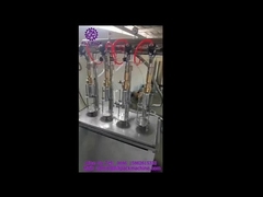 2001 J104 সেমি-অটোমেটিক সমান চাপের ক্যান 4-হেড ফিলিং মেশিন