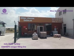2031 J1 2025 তুরস্ক 10000BPH ভিনেগার ভরাট লাইন