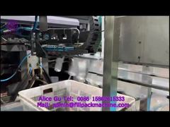 2081 J35 প্লাস্টিকের বোতল বায়ুমণ্ডলীয় চাপ 40-40-18 থ্রি-ইন-ওয়ান ফিলিং প্রোডাকশন লাইন