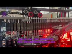 2096 K10 উচ্চ গতির পরিবর্তনশীল ব্যাসার্ধের 4-গহ্বর ব্লো মোল্ডিং মেশিন