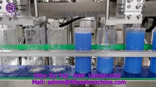 2117 J66 লিনিয়ার ম্যাগনেটিক ড্রাইভ পাম্প 2-স্টেশন ডিটারজেন্ট স্বয়ংক্রিয় অ্যান্টি-জারা ফিলিং মেশিন