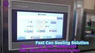 2123 J40 টিনপ্লেট ক্যান 4-স্টেশন স্বয়ংক্রিয় সিমিং মেশিন