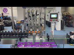 2157 J112 লিনিয়ার পিস্টন তেল 4-স্টেশন ফিলিং মেশিন