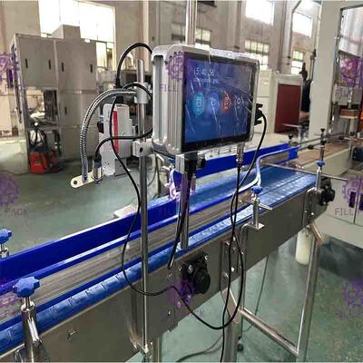 সামঞ্জস্যযোগ্য অগ্রভাগ সহ 2 হেড 120 মি/মিনিট ইঙ্কজেট তারিখ কোডার মেশিন