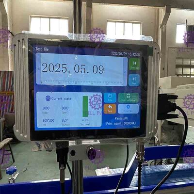 সামঞ্জস্যযোগ্য অগ্রভাগ সহ 2 হেড 120 মি/মিনিট ইঙ্কজেট তারিখ কোডার মেশিন