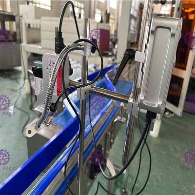 সামঞ্জস্যযোগ্য অগ্রভাগ সহ 2 হেড 120 মি/মিনিট ইঙ্কজেট তারিখ কোডার মেশিন