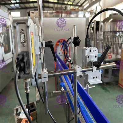 সামঞ্জস্যযোগ্য অগ্রভাগ সহ 2 হেড 120 মি/মিনিট ইঙ্কজেট তারিখ কোডার মেশিন