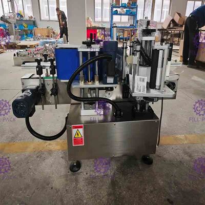 হট ফয়েল কোডিং সহ 3000BPH টেবিল শীর্ষ স্বয়ংক্রিয় আঠালো স্টিকার