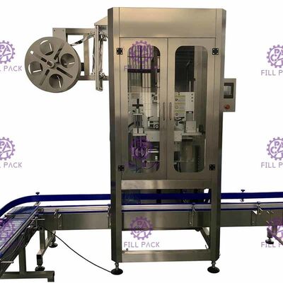 একক হেড নেক লেবেলিং গ্যালন লেবেলার মেশিন সম্পূর্ণ অটোমেশন 300BPM