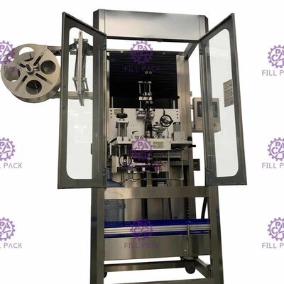 একক হেড নেক লেবেলিং গ্যালন লেবেলার মেশিন সম্পূর্ণ অটোমেশন 300BPM