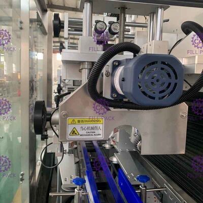 ডাবল হেড স্ট্রেচ স্লিভ অ্যাপ্লিকেটার মেশিন পিএলসি প্রোগ্রামেবল কন্ট্রোল