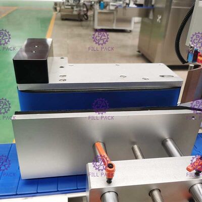 SUS304 40m/Min ফ্ল্যাট বোতল লেবেল মেশিন, স্কয়ার বোতল লেবেল আবেদনকারী