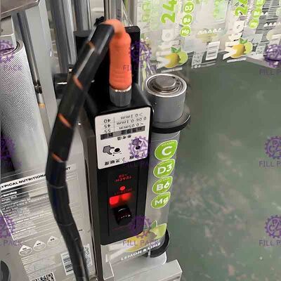 বোতল জন্য প্রক্রিয়াকরণ ম্যানুয়াল বোতল লেবেল মেশিন, সঙ্কুচিত টানেল