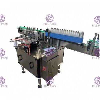 গোলাকার গ্লাস জার স্বয়ংক্রিয় লেবেল মেশিন হাই স্পিড ভিজা আঠালো