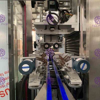 উচ্চ গতির বোতল লেবেল মেশিন Dua - ড্রাইভিং প্রকার বেল্ট সিঙ্ক্রোনাস