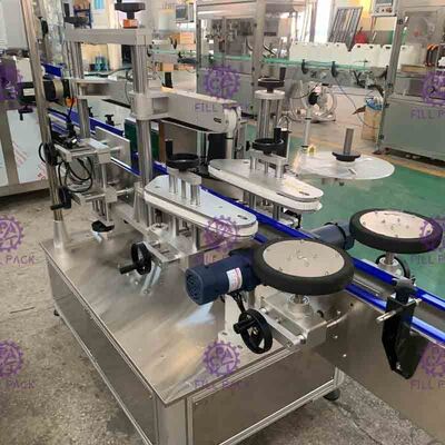 স্ব আঠালো পিইটি / প্লাস্টিক স্টিকার স্কয়ার ফ্ল্যাট বোতল লেবেলিং / লেবেলার মেশিন / সরঞ্জাম / উদ্ভিদ / সিস্টেম