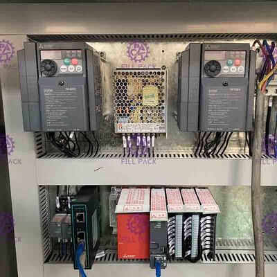 Capers সঙ্গে 6 মাথা 600BPH লিনিয়ার পানীয় জল বোতল মচিন টাচ স্ক্রিন