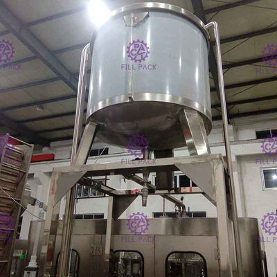 Monoblock সম্পূর্ণ স্বয়ংক্রিয় জল বোতলিং মেশিন 3-10L বোতল 3 8 8 মাথা