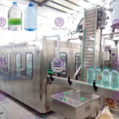 3L / 5L / 10L খনিজ জলের প্লাস্টিকের বোতল 2 1 উত্পাদন সরঞ্জাম / উদ্ভিদ / মেশিন / সিস্টেম / লাইন