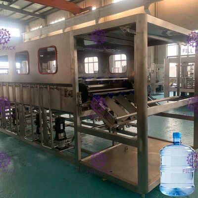 ISO9001 SS304 খনিজ জলের বোতল মেশিন রট প্রতিরোধী