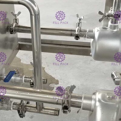 বিশুদ্ধ পানি Bottling ভর্তি মেশিন 3 1 Monoblock তরল ফিলার যন্ত্রপাতি