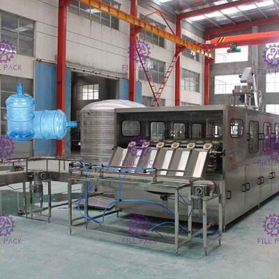 স্বয়ংক্রিয় 900 BPH 5 গাঁজন জল Nanfang পাম্প সঙ্গে মেশিন ভর্তি 6 লাইন টাইপ