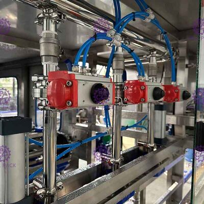 ব্যারেল ওয়াটার ফিলার 5 গ্যালন ওয়াটার ফিলিং মেশিন প্ল্যান্ট 450 বিপিএইচ মিনার ওয়াটার