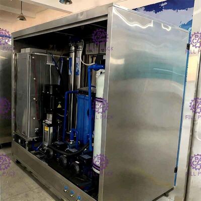 12g/H 5 গ্যালন ব্যারেল ওয়াটার ফিলিং মেশিন সেল্ফ সার্ভিস কয়েন সোয়াইপ পেমেন্ট