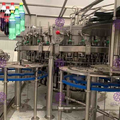 পিএটি বোতল জন্য 1 কার্বনেটেড পানীয় ভর্তি মেশিন মধ্যে 3 পিএলসি নিয়ন্ত্রণ 3