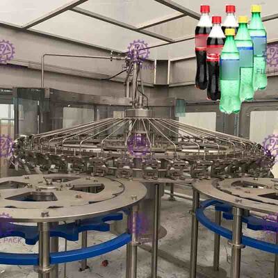 পিএটি বোতল জন্য 1 কার্বনেটেড পানীয় ভর্তি মেশিন মধ্যে 3 পিএলসি নিয়ন্ত্রণ 3