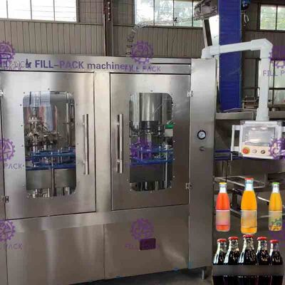 3 মধ্যে 1 Monoblock জুতা পানীয় / ওয়াইন জন্য ক্যাপিং মেশিন ভর্তি ওয়াশিং