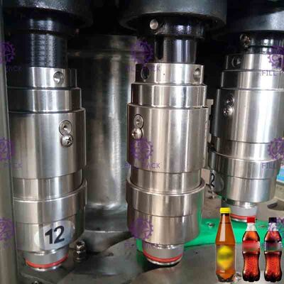 কোলা / কার্বনেটেড নরম পানীয় ভর্তি লাইন 5Kw প্লাস্টিকের বোতল জন্য উচ্চ গতির