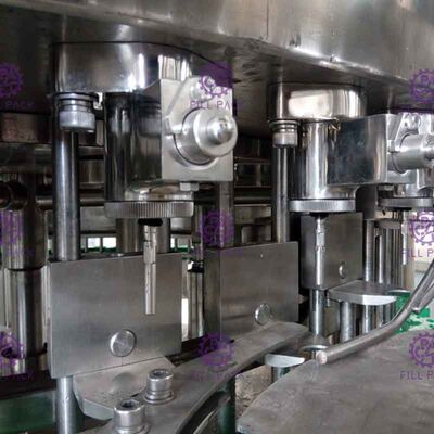 কোলা / কার্বনেটেড নরম পানীয় ভর্তি লাইন 5Kw প্লাস্টিকের বোতল জন্য উচ্চ গতির