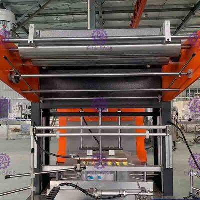 জুস কোলার জন্য 10 পিসি / ন্যূনতম বোতল সঙ্কুচিত মোড়ানো মেশিন টাচ স্ক্রিন