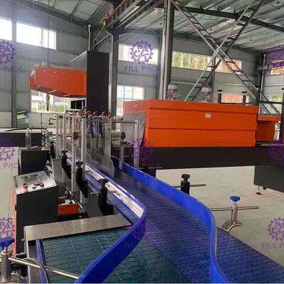 জুস কোলার জন্য 10 পিসি / ন্যূনতম বোতল সঙ্কুচিত মোড়ানো মেশিন টাচ স্ক্রিন