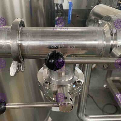 স্টেইনলেস স্টীল বিশুদ্ধ পানি চিকিত্সা সরঞ্জাম Hydecanme ঝিল্লী সঙ্গে