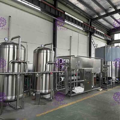 স্টেইনলেস স্টীল বিশুদ্ধ পানি চিকিত্সা সরঞ্জাম Hydecanme ঝিল্লী সঙ্গে