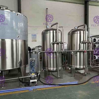 বোতল খনিজ জল চিকিত্সা সিস্টেম Ultrafiltration ঠালা ফাইবার ঝিল্লী