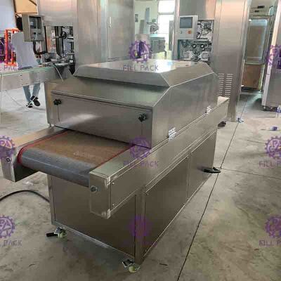1.5KW 15A 300nm UV স্যানিটাইজার স্টেরিলাইজার টানেল এমনকি জলের প্রবাহ সহ