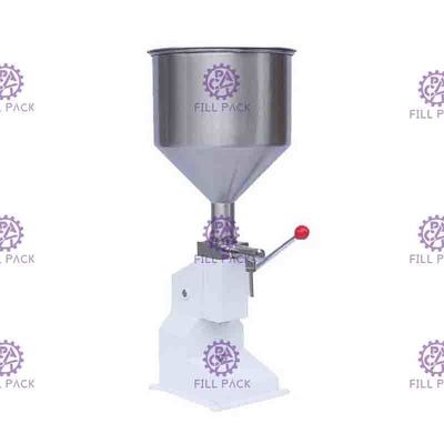 10L হ্যান্ড প্রেসিং ম্যানুয়াল ফিলিং মেশিন 5.5KW ​পরিমাণগতভাবে তরল ফিলিং