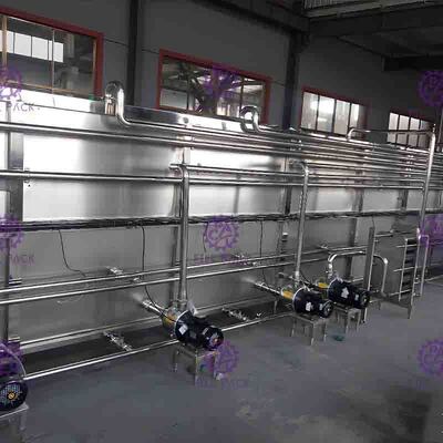 গরম ভর্তি রহমান বোতল প্যাকিং মেশিন নির্বীজনকারী বাষ্প তাপ নিরোধক স্তর