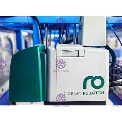 ফিল্ম মোড়ানোর সঙ্কুচিত করার জন্য ডাবল সারির স্বয়ংক্রিয় বোতল প্যাকেজিং মেশিন