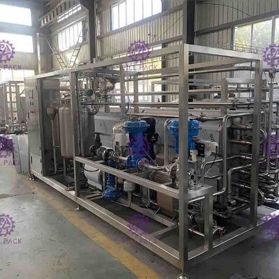3T/H UHT প্লেট টাইপ স্টেরিলাইজার মেশিন সহজ অপারেশন